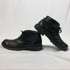 Clarks leather boots